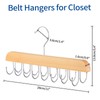 ELONG HOME Belt Hanger for Closet, 2 Pack Closet Organizers