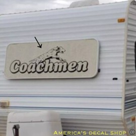 Unbranded Coachmen Catalina Lite Vintage Camper RV Trailer Decals 1PC OEM New Oracle 50”