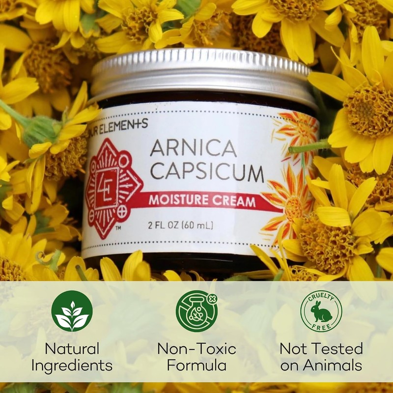 Arnica Capsicum Cream produced by Four Elements