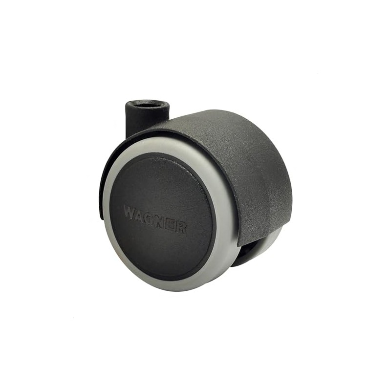 WAGNER Designer 01072601 Soft Swivel Castor Diameter 40 mm Height