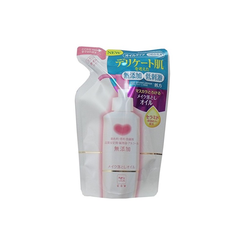【まとめ買い】カウブランド 無添加メイク落としオイル 詰替用・130mL ×2セット