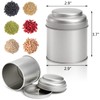 Lawei 9 Pack Tea Tins Canister with Airtight Double Lids,