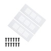 PATIKIL 6 x 2 Inch Door Air Vent Cover, 3