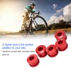 5Pcs Bicycle Chainring Bolts Aluminum Alloy Double Chainring Bolts for