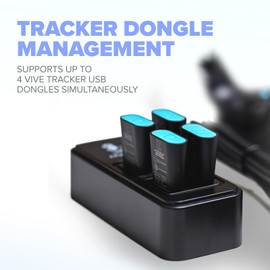 4-port USB Hub for VIVE Tracker USB dongles and Tracker