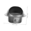 TEHAUX Stainless Steel Vent Cover for Wall Round Dryer Vent