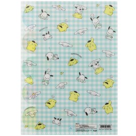 Sunstar Stationery Sanrio Clear File Die Cut Sanrio Characters S2108224