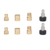 Pressure Washer Adapter Set Water Pipe Quick Disconnect Kit Fittings