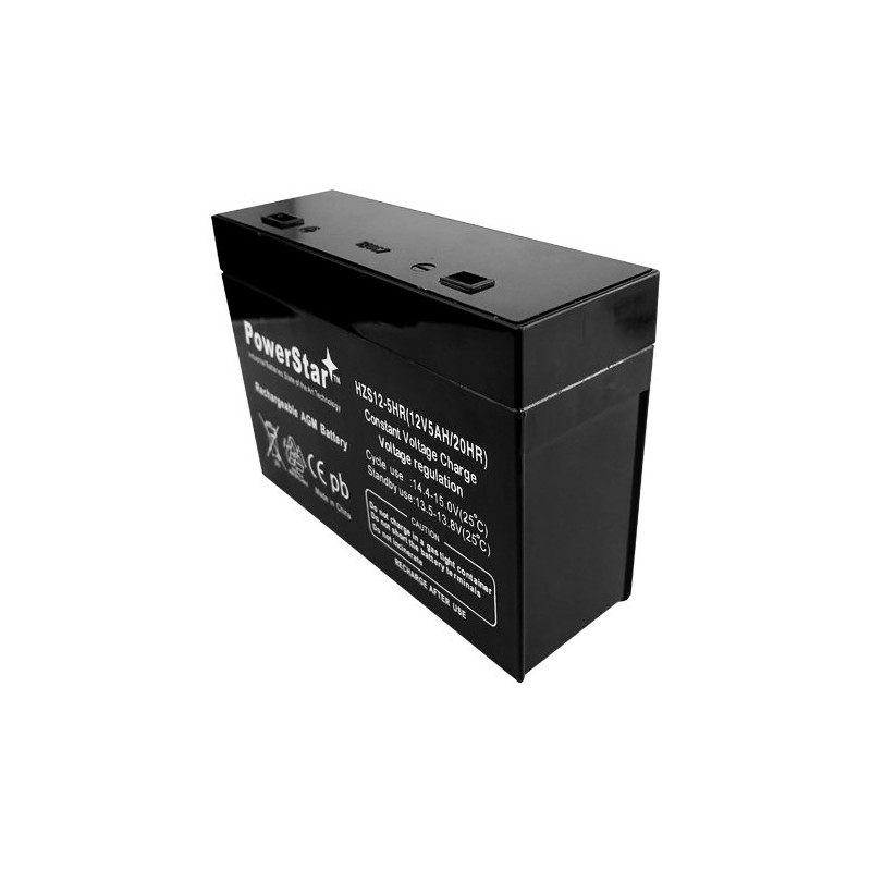 PowerStar HC1221W - (Replaces HC1217W) 12 Volt/5.1 Amp Hour (21