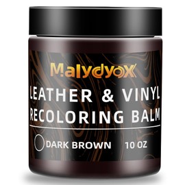 Malydyox Leather Recoloring Balm, 10 oz Leather Color Restorer Conditioner, Leather Color Repair Patch, Leather Restorer for Couches, Leather Color Repair Kits for Furniture, Sofa