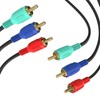 Cmple Video/Audio 3 RCA Bundled Cables for Component Video, 6