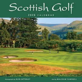 2026 Scotland Calendar: Scottish Golf – Wall Calendar – Month to View – 12 Months