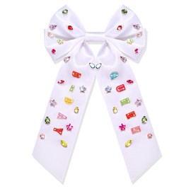 Happy Birthday Hair Bows for Women Colorful BDAY Hair Clips Birthday Hair Accessories