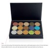 Coosei 4-Layer Book Shaped Magnetic Eyeshadow Palette Large Empty Makeup