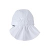 Sterntaler Unisex Children's Peaked Cap with Neck Protection, No Ties,