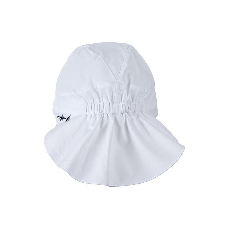 Sterntaler Unisex Children's Peaked Cap with Neck Protection, No Ties,