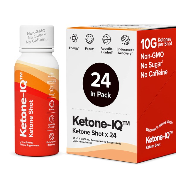 H.V.M.N. Ketone IQ Shots | Clean, Natural Energy Shots to