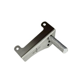 NEOPLOT Footrest Footrest Bar NEO NP72220 Adjustable Left Foot Position Toyota Aqua/Vits/Corolla Fielder and More CVT Car Silver 3.5 inches (9 cm)