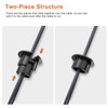 Sactulaz Wall Bushing Grommet for Starlink Dishy Router Ethernet adapter