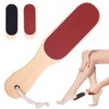 PAVIKE Foot File Foot Scraper Foot File Heel Exfoliator Wooden