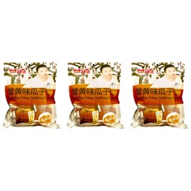 Ganyuan Crab Roe Flavored snacks 285g (SunFlower Seeds, 3 Packs)