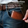Carteras para Caballero con Protección RFID, Billetera de Hombre de