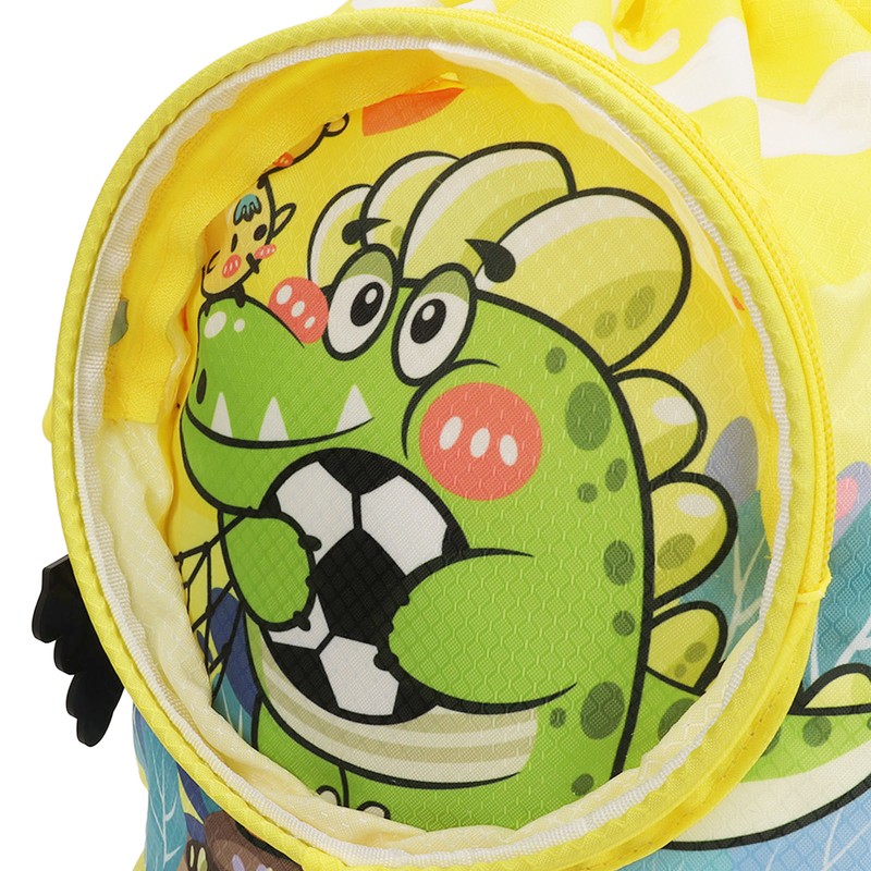 Funny Cute Cartoon Drawstring Backpack Bag Portable Kids Sports Backpack