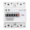Single Phase Two Wire Energy Meter 4P LED Din Rail