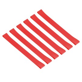 PATIKIL Towel Bands, 12 Pack Elastic Beach Chair Towel Clips Windproof Towel Holder Silicone Rubber Bands Straps for Beach Pool Cruise Chairs, Red