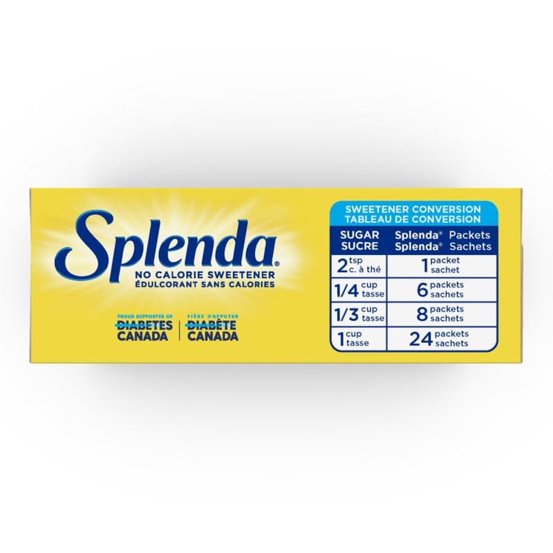 SPLENDA No Calorie Sweetener, 200 Count Packets