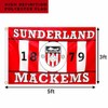 GIFTS 4 ALL Giant Sunderland Fans Flag, 5ft x 3ft