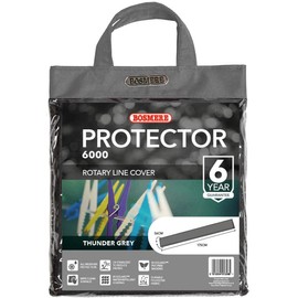 Bosmere Protector 6000 | Rotary Washing Line Garden Furniture Cover | L 175cm circ.56cm | 100% Waterproof, UV Protected, Heavy Duty 600D | 6 Year Guarantee | U326