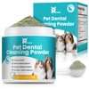 Dog Teeth Cleaning Powder, Dog Dental Powder for Teeth Cleaning