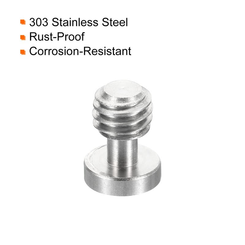 PATIKIL 9.5mm-16 Screw 16mm Length Camera Quick Release Screw Tripod