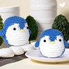 PACIOCEAN Beginner Crochet Kit,All-in-One Stuffed Animal Knitting Sets,DIY Penguin Crochet