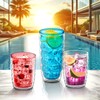 Amazing Abby - Arctic - 16-Ounce Insulated Plastic Tumblers (Set