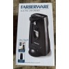 Farberware One-Touch Electric Can Opener w/knife Sharpener & Cord Storage