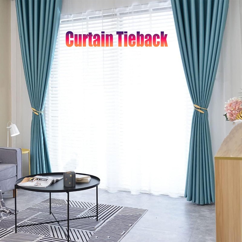 VPbao 2 Pack DIY Curtain Tiebacks Clips Decorative Creative Variety