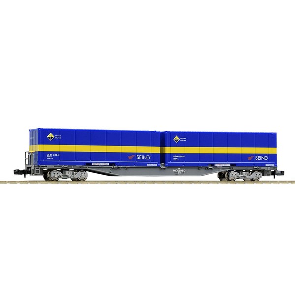 TOMIX 8731 N Gauge Koki 107 Type Expansion Type Seino Transport Container Included Railway Model Freight Car