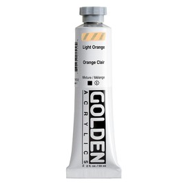 Golden : Heavy Body Acrylic Paint : 60ml : Light Orange IV