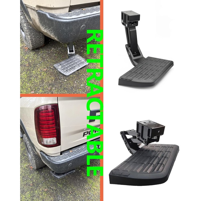 Ram Rear Bed Step for 2009-2018 Ram 1500 2500 3500
