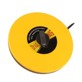 Nimomo 50 m Fibreglass Measuring Ruler, Double-Sided Tape Measure, Fibreglass Tape Measure, Measuring Ruler, Long Tools for Construction, Masonry, Carpentry, Drywall