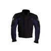 Dragon Rider Flight Textile Motorcycle Jacket - Black-Blue - Large