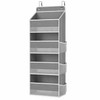 Hanging Storage Organizer for Behind-Door Use – Anti-Tilt Multi-Pocket Shelf