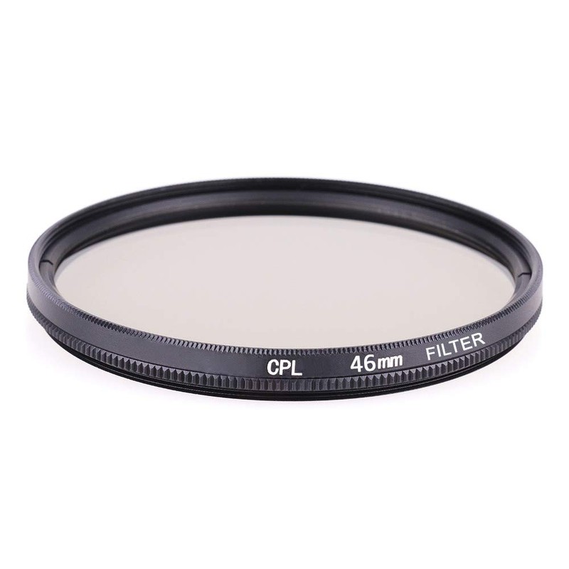46mm Circular Polarizing Filter CPL Lens Filter, for Enhancing Contrast