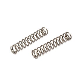 sourcingmap Compression Spring,304 Stainless Steel,4mm OD,0.5mm Wire Size,20mm Free Length,Silver Tone,10Pcs