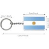Llavero Argentina con bandera Argentina (2 unidades), Bandera Argentina, medium