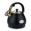 Tea Kettle Stovetop Whistling Kettle Teapot, 3Quart Tea Pot Stainless