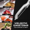 VALUXE® Peeler with Sharp Stainless Steel Blade Serrated & Non-Slip
