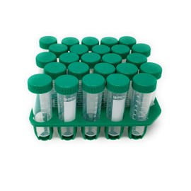 SPL 50ml Conical Centrifuge Tube PP/HDPE with PP Racks, Sterile, DNase/RNase - Free, (1 Rack (25 Tubes))